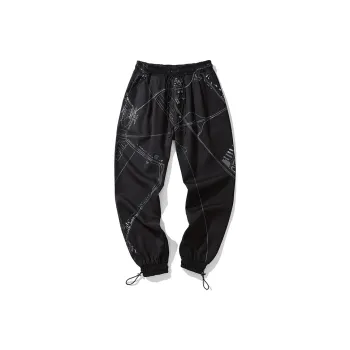SANSYAS Casual Pants Unisex Black
