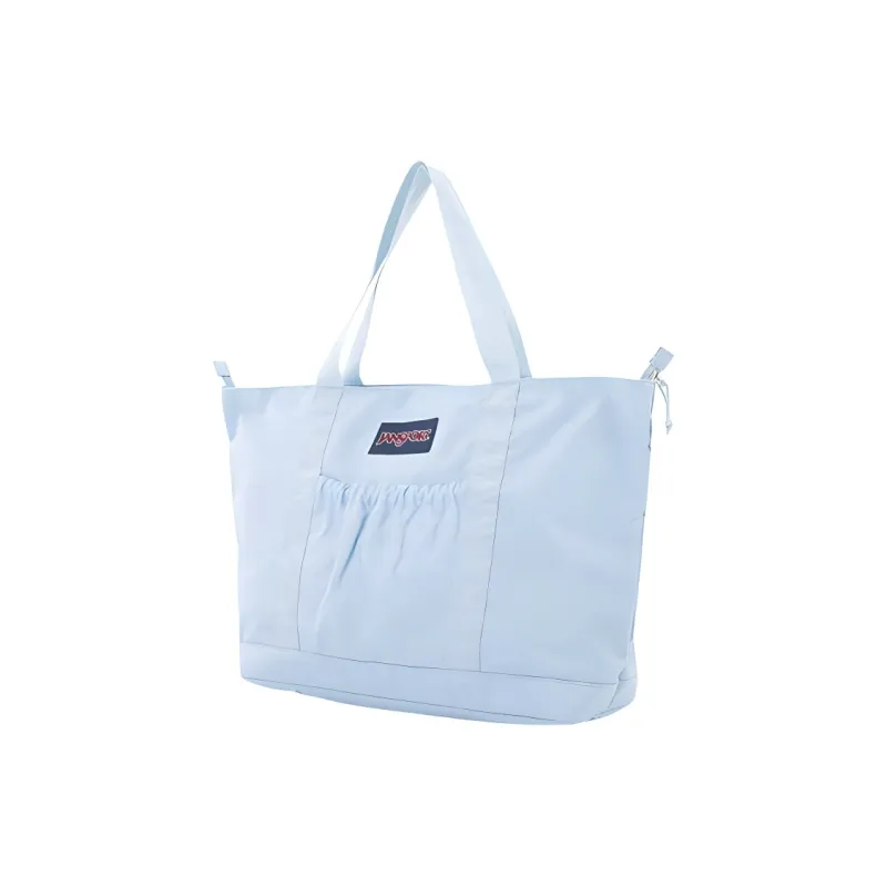 JanSport Polyester Tote Bag, Shopping Bag, Shoulder Bag, Handbag Medium Size Unisex Haze Blue-1