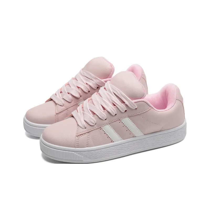 Z.SUO Skateboard Shoes Unisex Low Top White-2