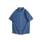 [100% cotton]Dark Blue (Tf Hero Warrior Chest Logo)