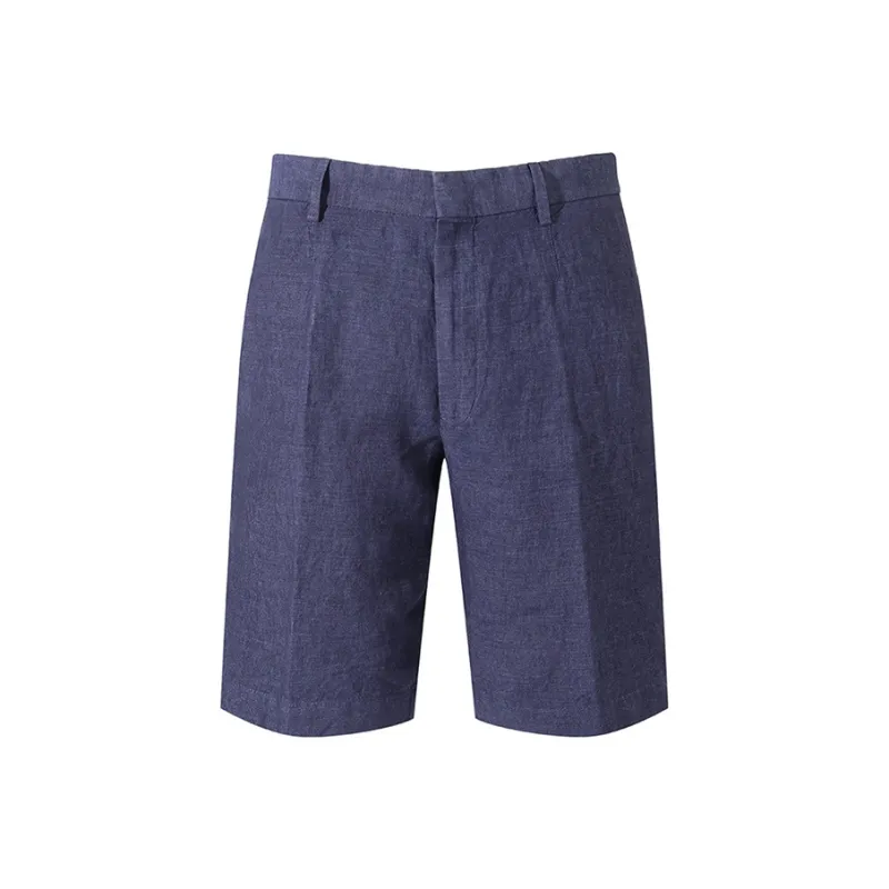 Zegna SS24 Casual Shorts Men's Dark Blue-0