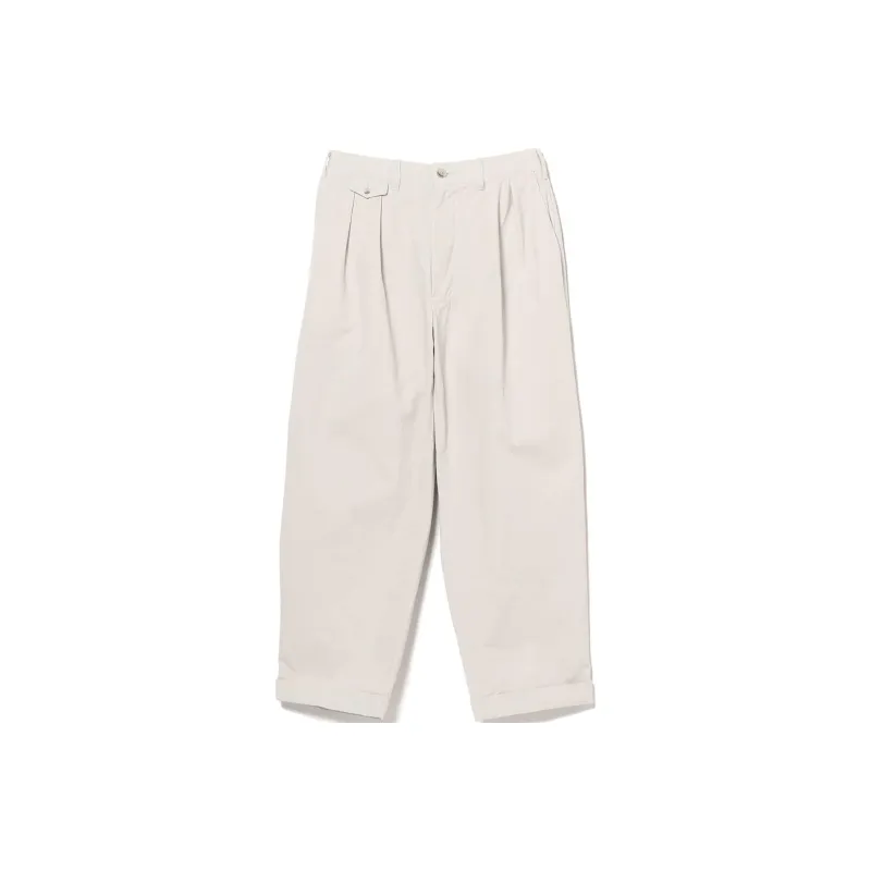 Beams Casual Pants Men's Concrete Gray-0
