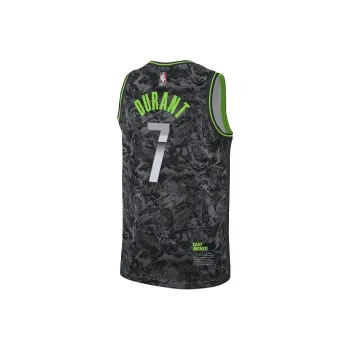 Nike X NBA Basketball Jerseys Men Black Gray Color