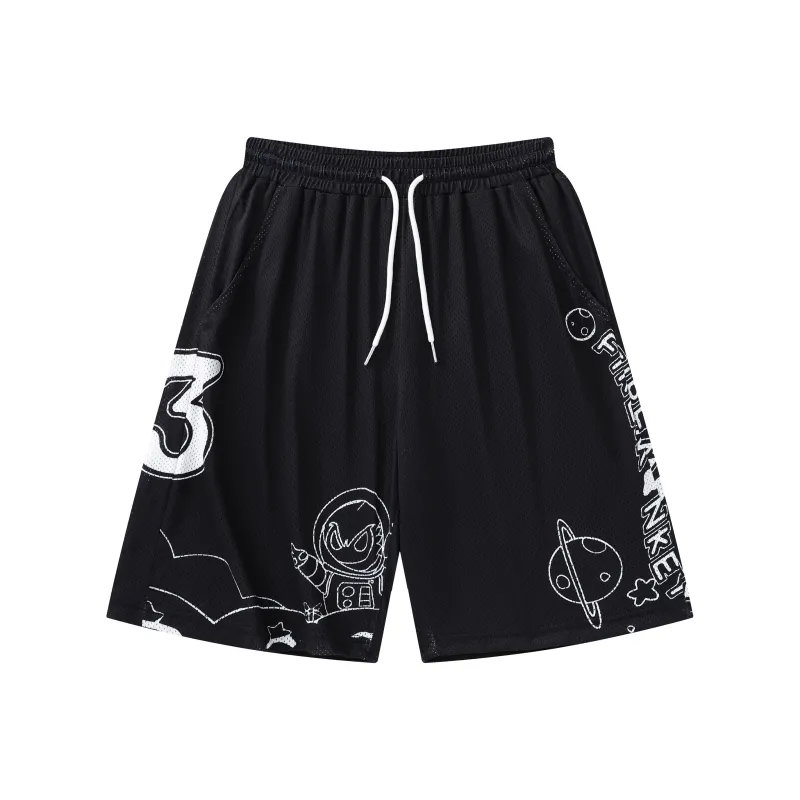 FireMonkey Casual Shorts Unisex-4