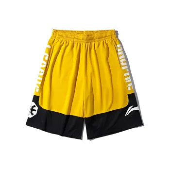 LINING Badfive Sports Shorts Men Yellow