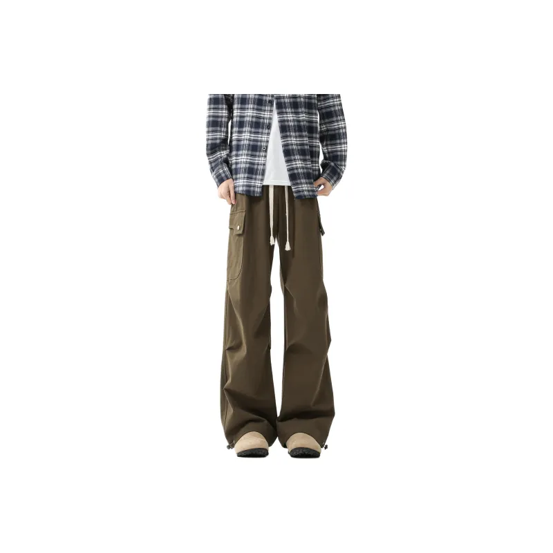 NEVER RULE Casual Pants Unisex Purple-6
