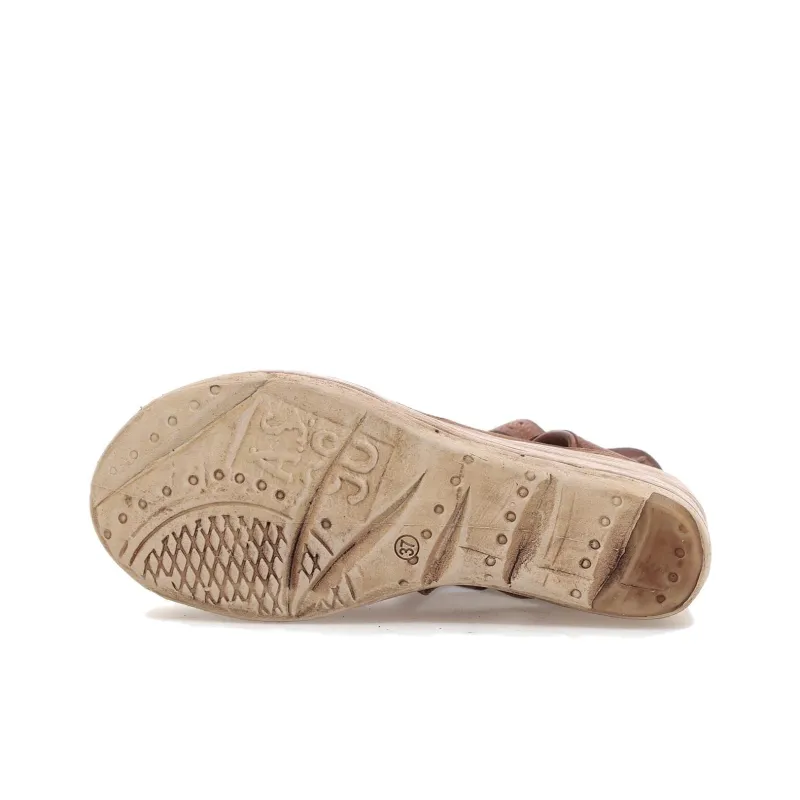 AirStep Noa Roman Sandals 6.5cm Women's Brown-6