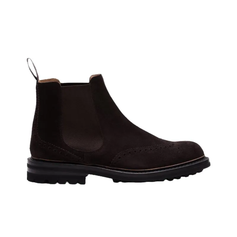 CHURCH'S Mcentyre Lw Short Chelsea Boots Men's Brown-1
