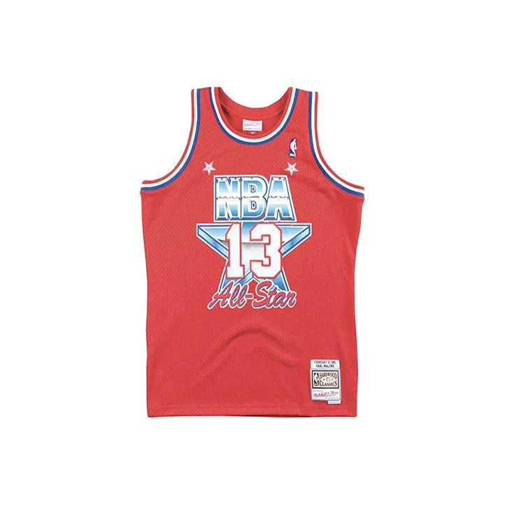 Mitchell Ness Basketball Jerseys Men Red-0