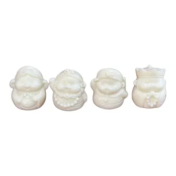 Lordship Ivory Nut Ornament Collectible Unisex