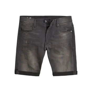 G-STAR RAW Denim Shorts Men's Light Gray