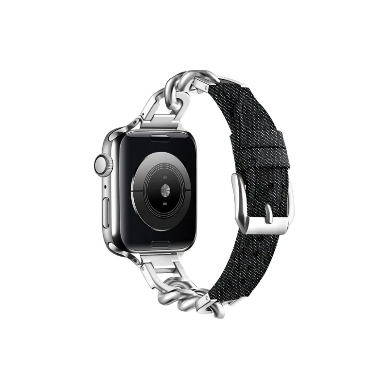 ZHENGGUANG Watch Band Apple Compatibility Artificial Leather Material-6