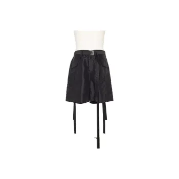 Sacai Belted Cargo Shorts