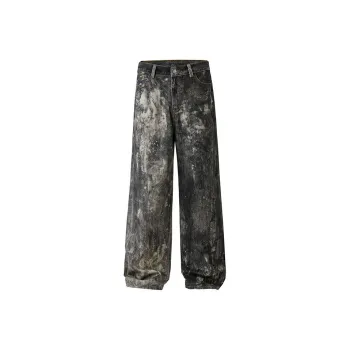 PANDA ADEVIL Jeans Unisex Gray Black