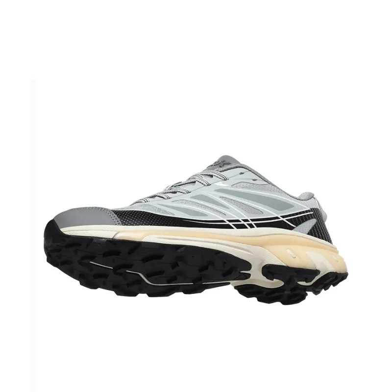 Kuding Running Shoes Unisex Low Top Black/Gray/White-12