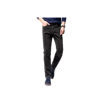 FIRS Casual Pants Men Dark Gray