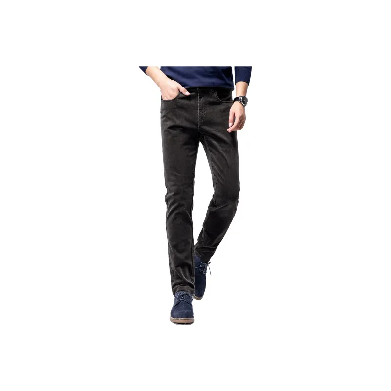 FIRS Casual Pants Men Dark Gray-0