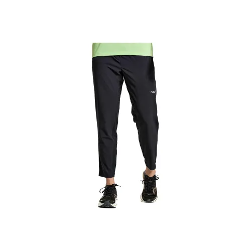 Saucony Boston Woven Casual Pants Men Black