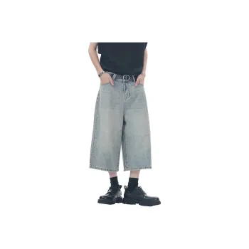 ALEXANDRO FRATELLI Denim Shorts Men's Blue