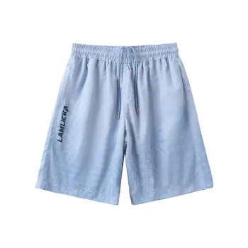 LAMLICKA Casual Shorts Men's Blue