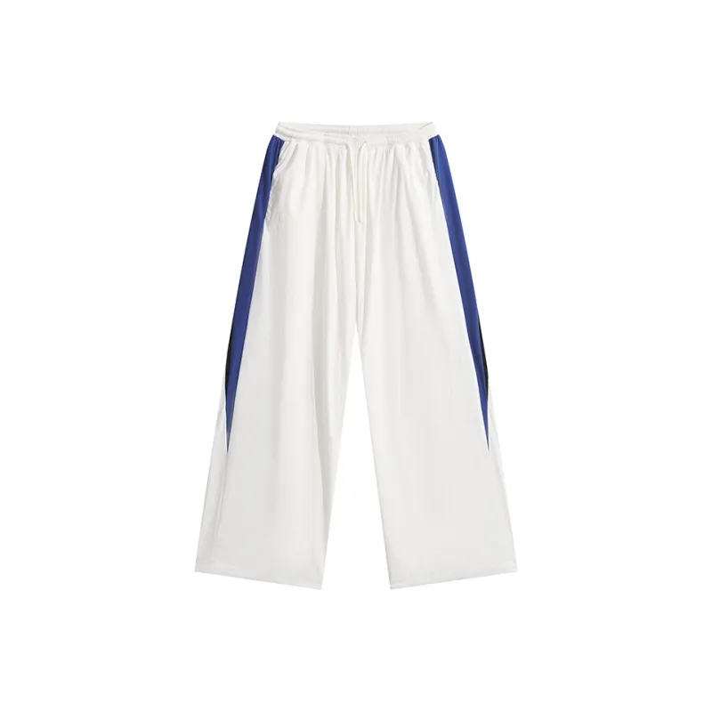 Fearless East Casual Pants Unisex Blue White-0