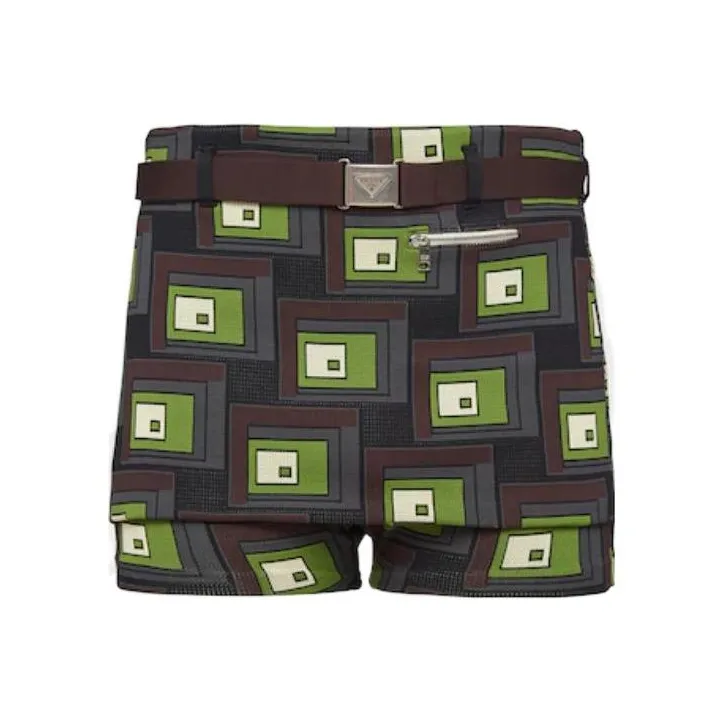 PRADA Casual Shorts Men's Green-0