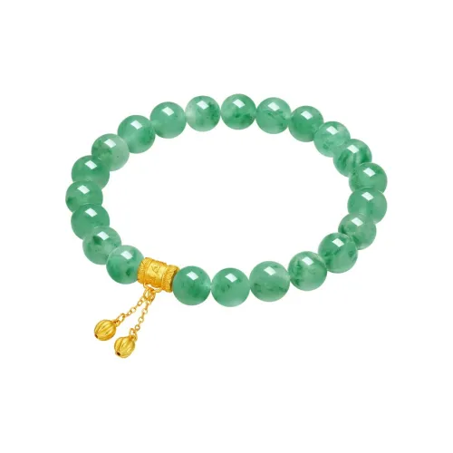 LIU GUI FU JEWELRY Natural African Emerald Bracelets Women's