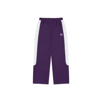 Nerdy Casual Pants Unisex Purple