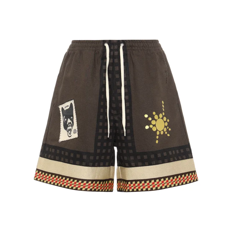 Travis Scott Cactus Jack Wolf Short-0