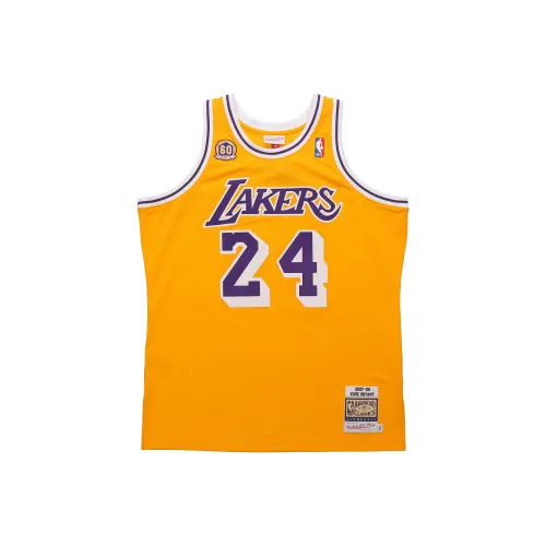 Mitchell & Ness Basketball Jerseys Men's Yellow
