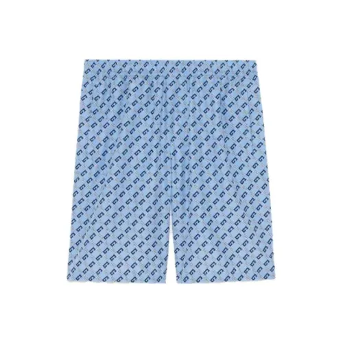 GUCCI Swimming Shorts Men Light Blue