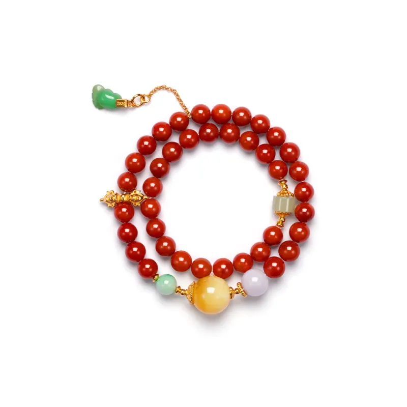 Atsuyama Southern Red Agate Bracelets Unisex-0