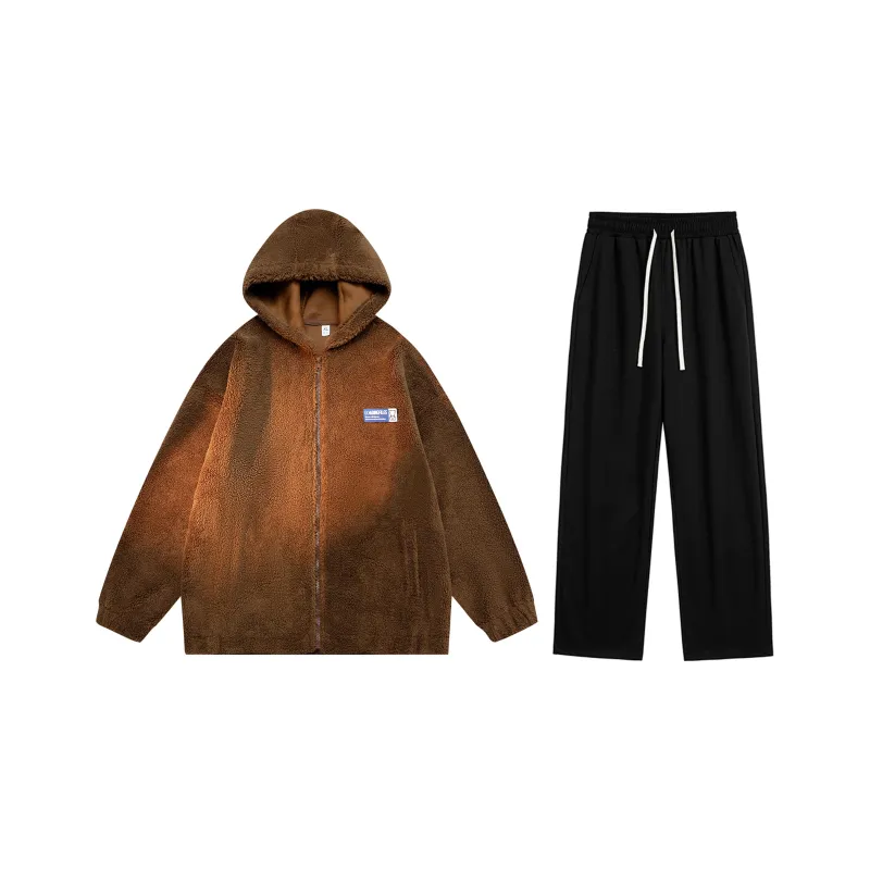 LOADINGFILES Wool Sweaters Set Unisex-5