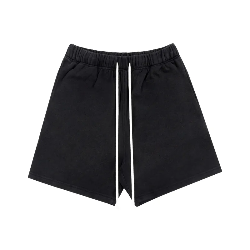 ARNODEFRANCE Casual Shorts Unisex Washed Black-0