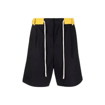 PALM ANGELS Drawstring Bermuda Shorts