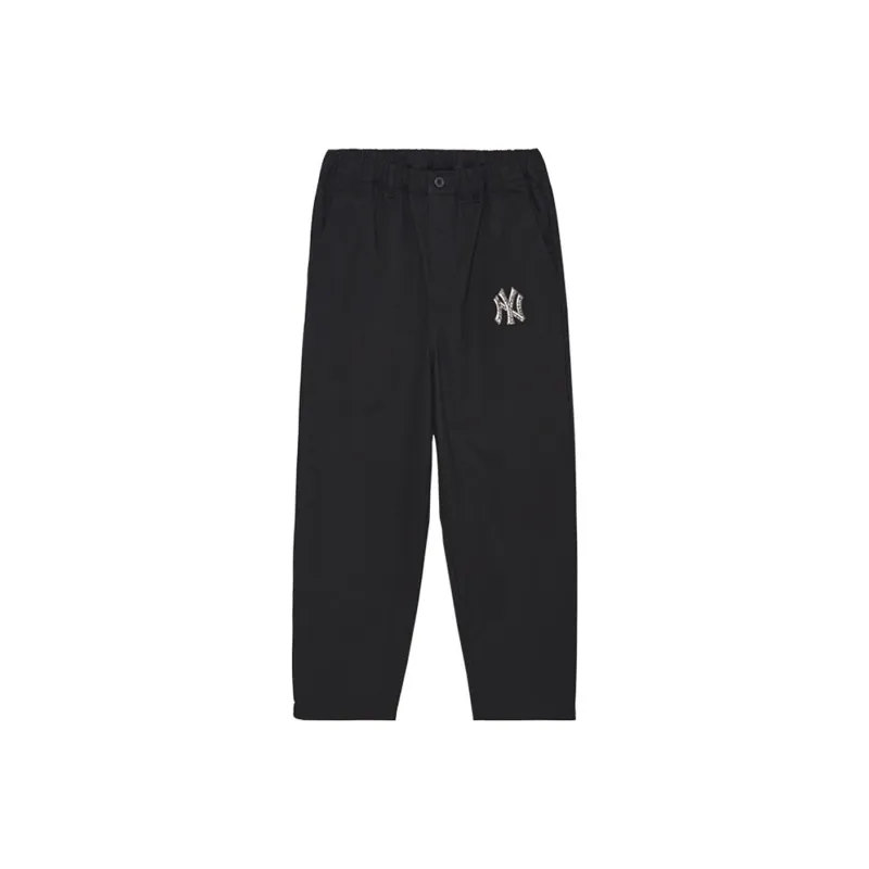 New Era Casual Pants Unisex Black-2