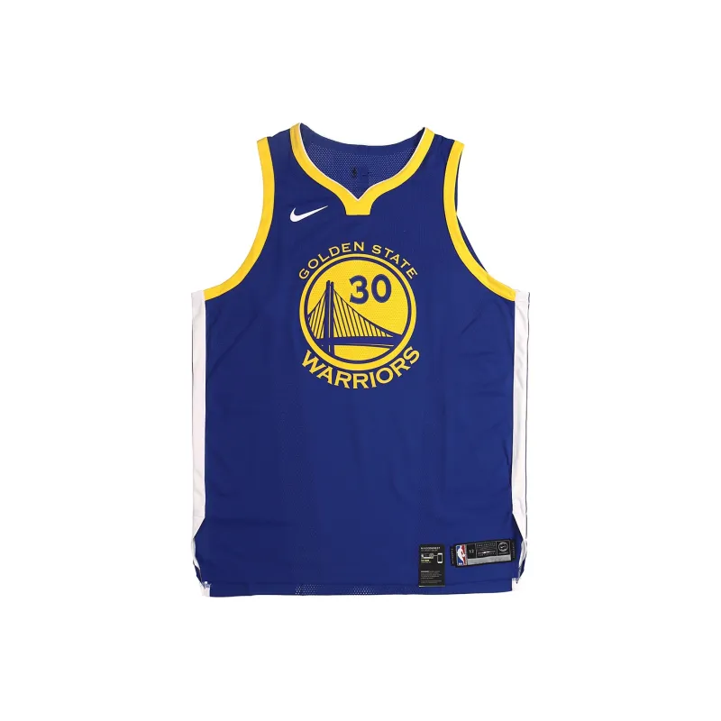 Nike Nba Golden State Warriors Stephen Curry Icon Edition Authentic Jersey-0