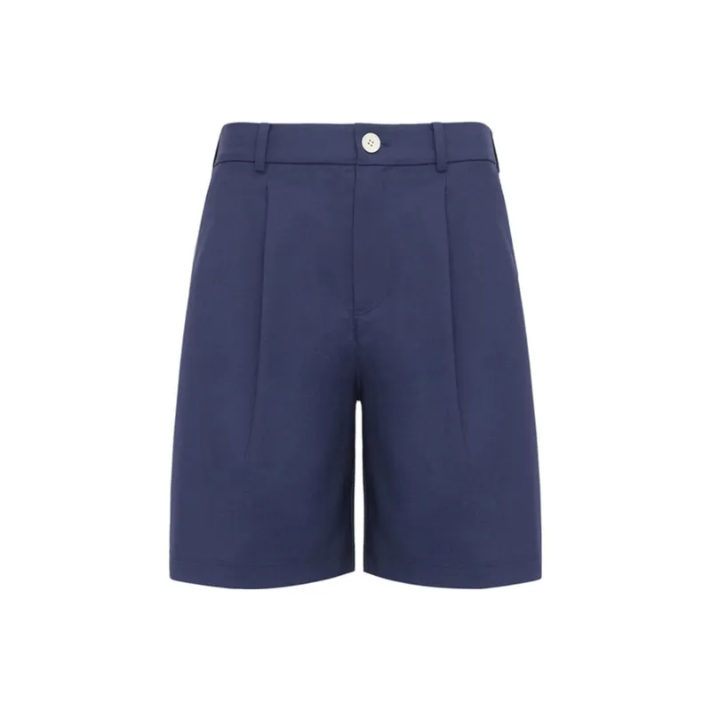 LI NING 1990 Casual Shorts Men Dark Ship Blue-0