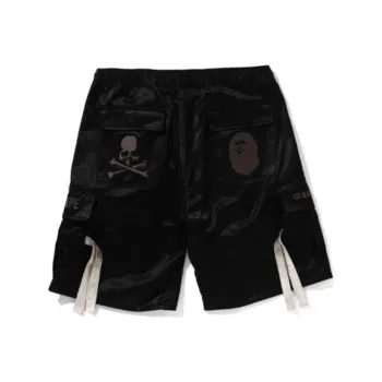 A BATHING APE X Mastermind Satin Short