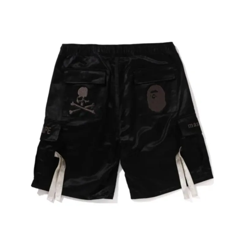 Bape X Mastermind Satin Short-0