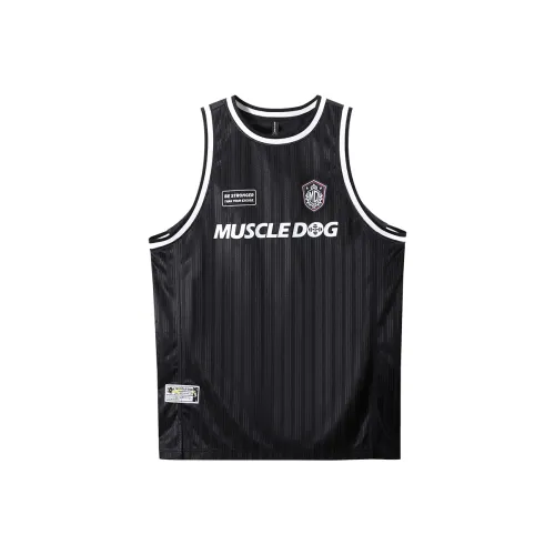 Muscle Dog Tank Top Men's Black