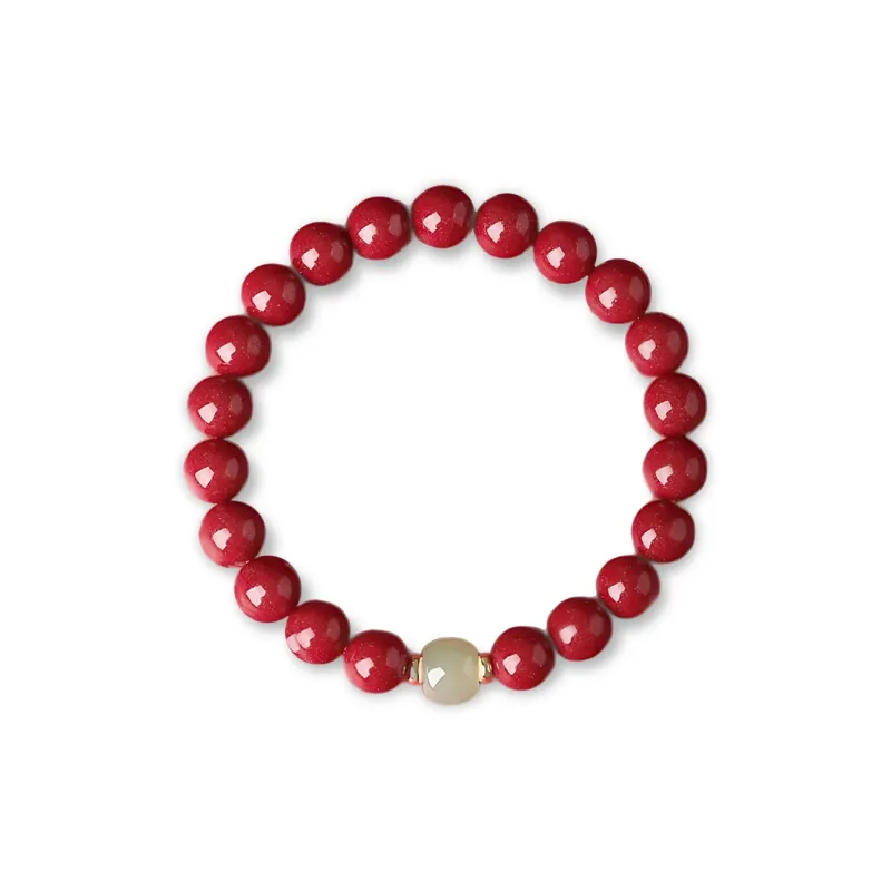 GUDS GAVE Cinnabar Bracelets Unisex-3