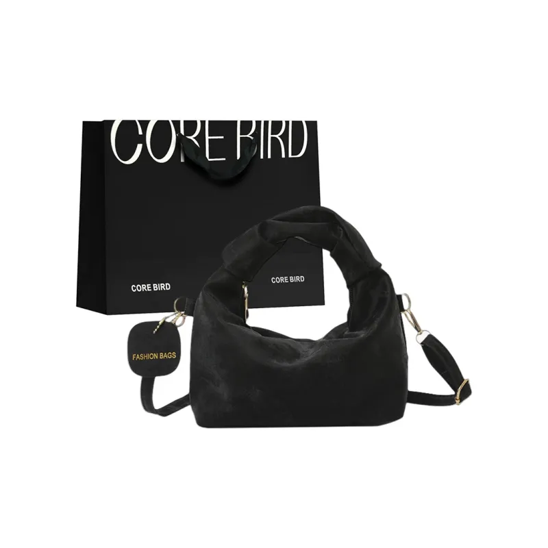 CORE BIRD PU One Shoulder Handbags Women's Pink/White/Silver/Black-10
