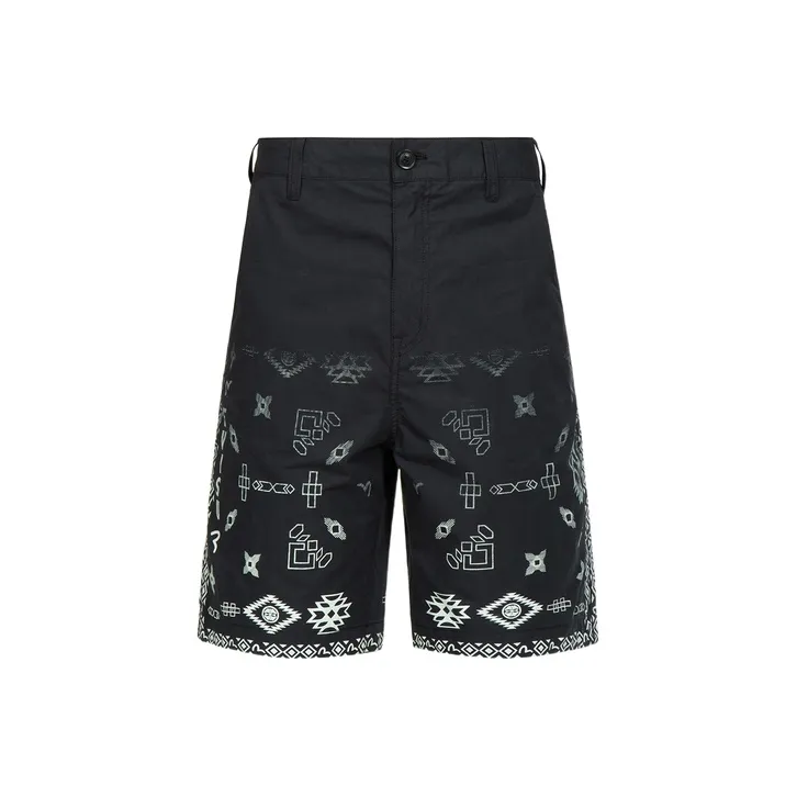 EVISU SS23 Casual Shorts Men's Black-0