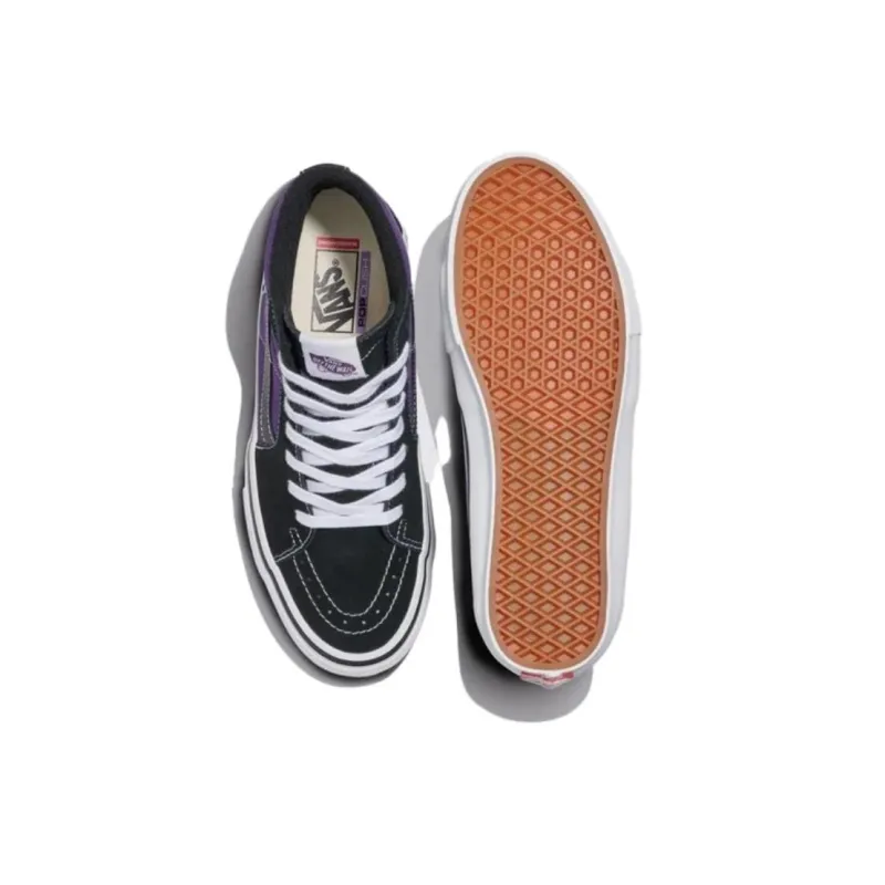 Sk8 Skate Vans Hi 'Purple Black'-4