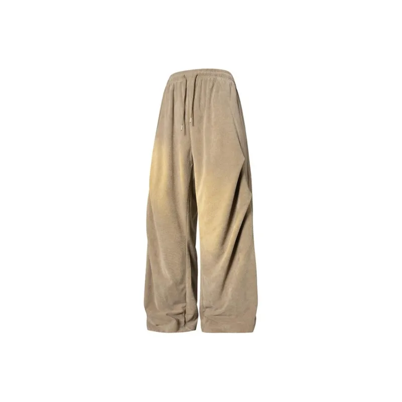 KOKO BASE Casual Pants Unisex Brown-0
