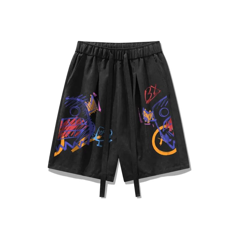 B.X Casual Shorts Unisex-16