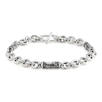 Original Summer S999 Fine Silver Bracelets Unisex