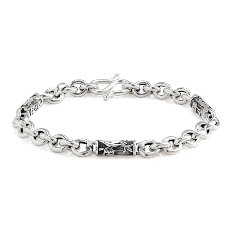 Original Summer S999 Fine Silver Bracelets Unisex-0