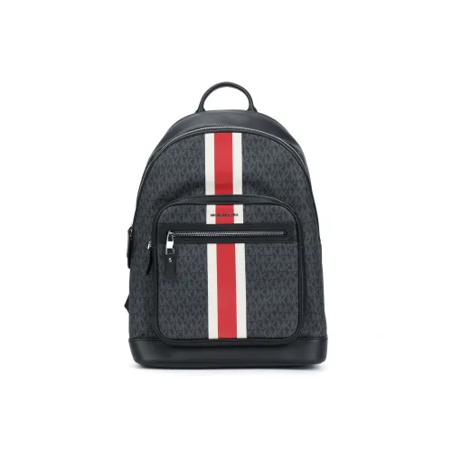 MICHAEL KORS Hudson Cow Leather tassel Regular Men's Black & Red